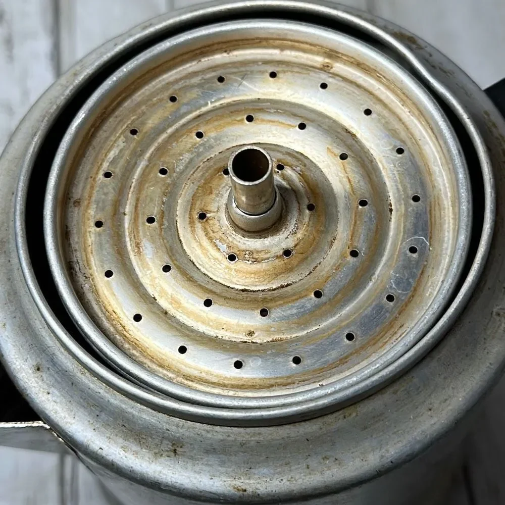 Comet The Popular Aluminum On Stove Coffee Maker Made in The USA Camping Coffee‎